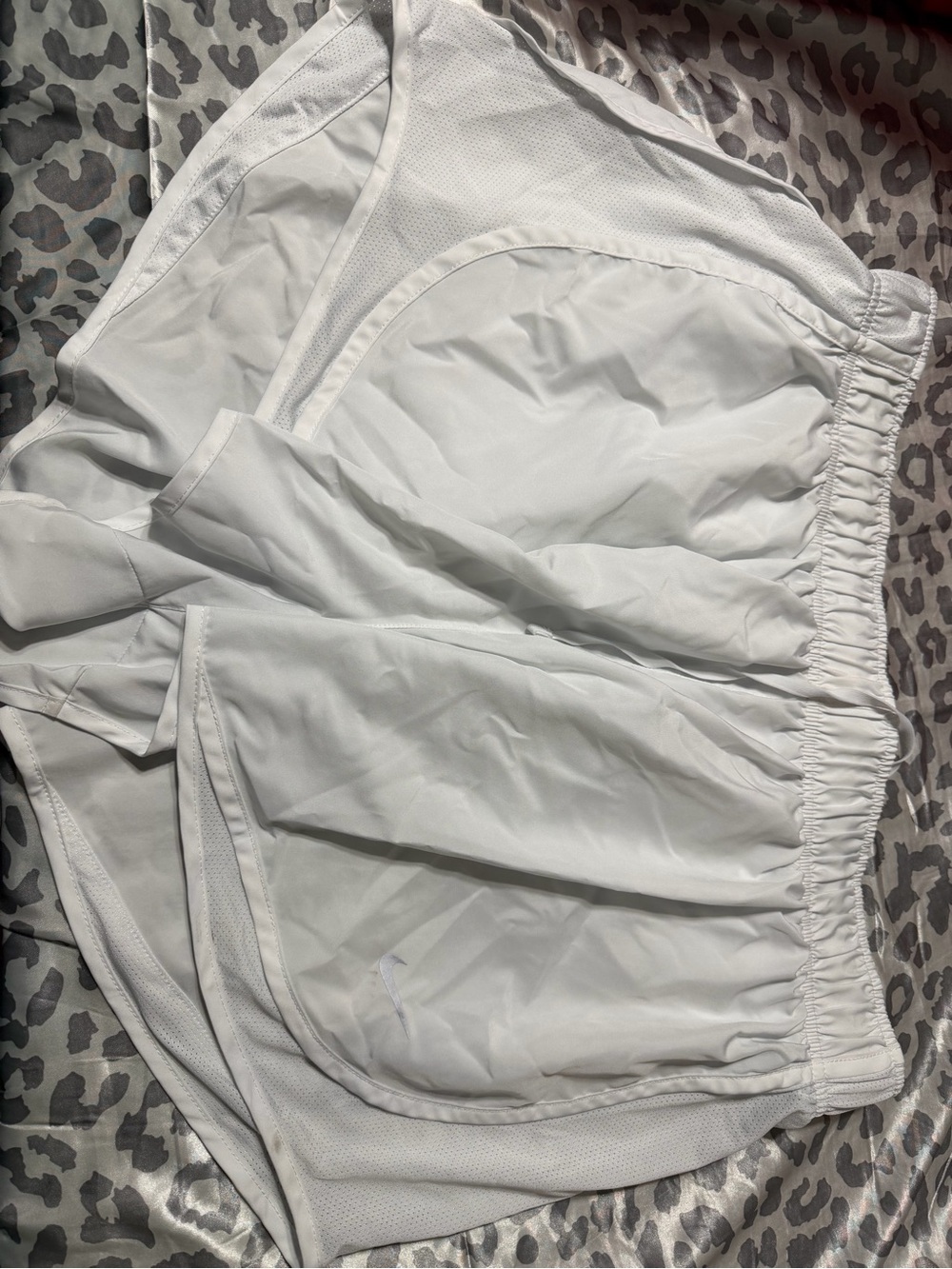 Nike White Women's Athletic Shorts